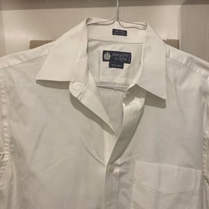 Classic white button down